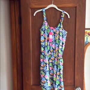 Floral Sleeveless Jumpsuit